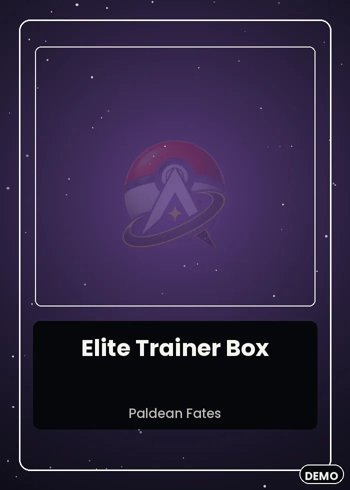 Elite Trainer Box — Paldean Fates