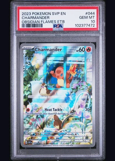 Charmander SVP Black Star Promos PSA 10