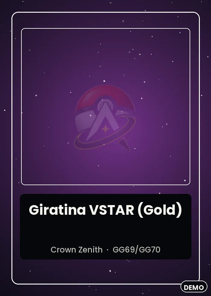 Giratina VSTAR (Gold) — Crown Zenith