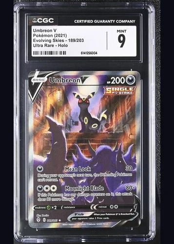 Umbreon V Evolving Skies CGC 9